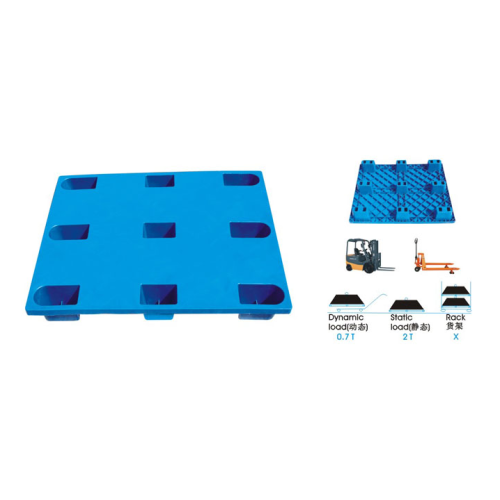 Euro standard reinforced plastic pallets hot sell